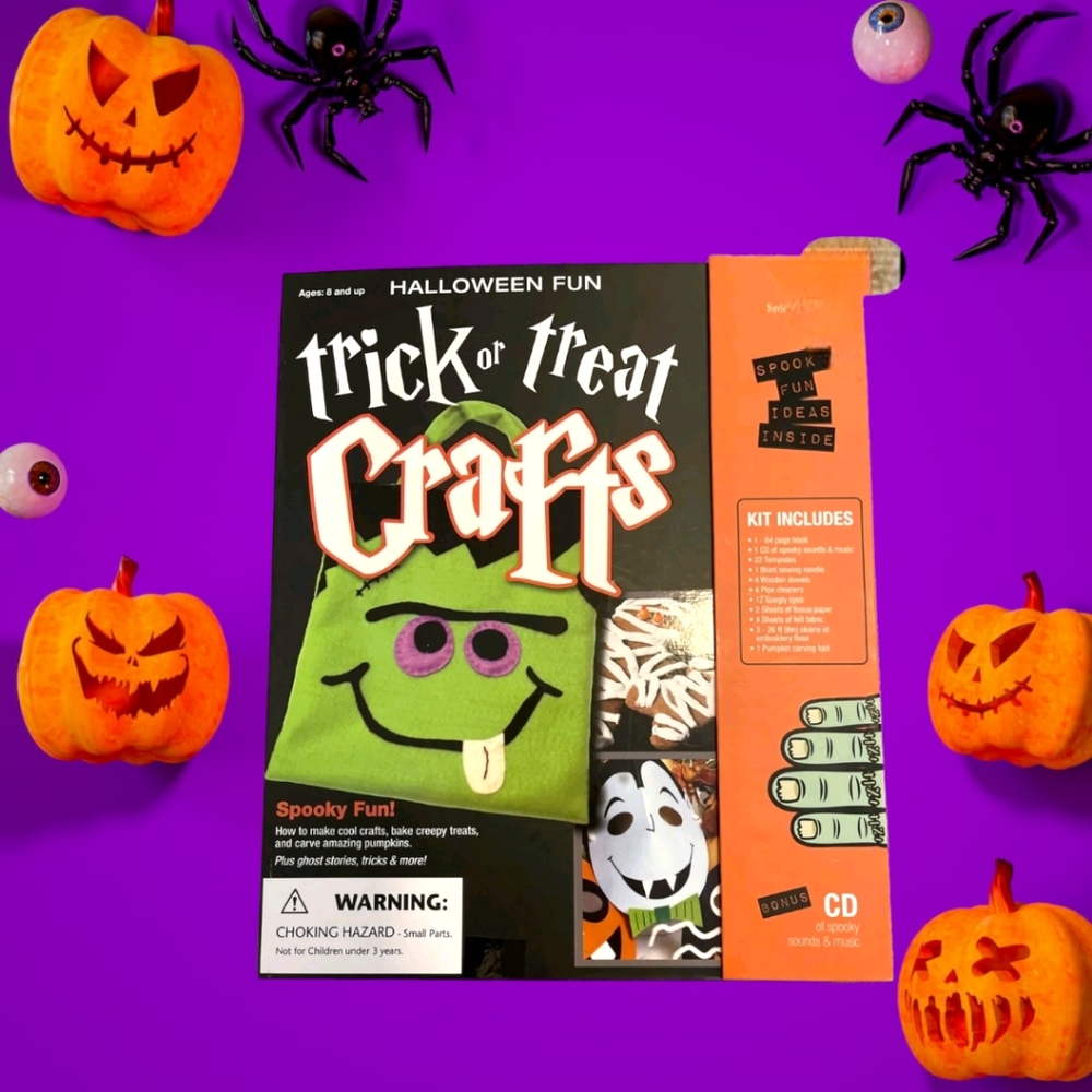 New Spicebox Trick or Treat Crafts Book with Bonus CD